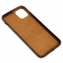 Чохол для iPhone 11 Pro Max Leather croco full brown