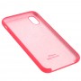 Чохол silicone case для iPhone Xr hot pink