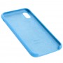 Чохол silicone case для iPhone Xr blue
