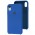 Чехол silicone case для iPhone Xr синий / blue 