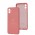 Чехол для Samsung Galaxy A04E (A042) Silicone Full Трезубец розовый / light pink