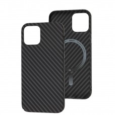 Чохол для iPhone 12/12 Pro MagSafe carbon black