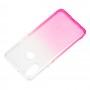 Чехол для Samsung Galaxy A10s (A107) Gradient Design бело-розовый