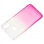 Чехол для Samsung Galaxy A10s (A107) Gradient Design бело-розовый