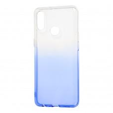 Чехол для Samsung Galaxy A10s (A107) Gradient Design бело-голубой