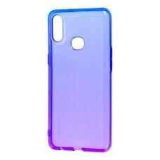 Чехол для Samsung Galaxy A10s (A107) Gradient Design фиолетово-синий