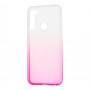 Чехол для Xiaomi Redmi Note 8 Gradient Design розово-белый