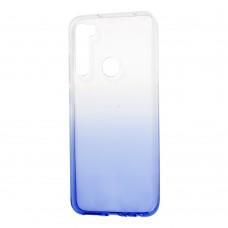 Чохол для Xiaomi Redmi Note 8 Gradient Design біло-блакитний
