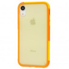 Чохол для iPhone Xr LikGus Mix Colour помаранчевий