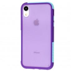 Чехол для iPhone Xr LikGus Mix Colour фиолетовый