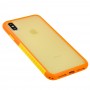 Чохол для iPhone Xs Max LikGus Mix Colour помаранчевий