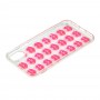 Чехол Confetti для iPhone X / Xs поцелуй розовый