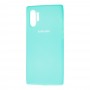 Чехол для Samsung Galaxy Note 10+ (N975) Silicone Full бирюзовый