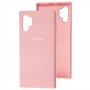 Чохол для Samsung Galaxy Note 10+ (N975) Silicone Full світло-рожевий