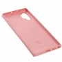 Чехол для Samsung Galaxy Note 10+ (N975) Silicone Full светло-розовый