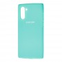 Чохол для Samsung Galaxy Note 10 (N970) Silicone Full "бірюзовий"