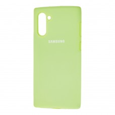 Чехол для Samsung Galaxy Note 10 (N970) Silicone Full "мятный"
