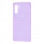 Чохол для Samsung Galaxy Note 10 (N970) Silicone Full "світло-фіолетовий"