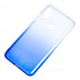 Чехол для Xiaomi Redmi Note 6 Pro Gradient Design бело-голубой