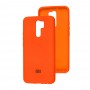 Чехол для Xiaomi Redmi 9 Silicone Full оранжевый