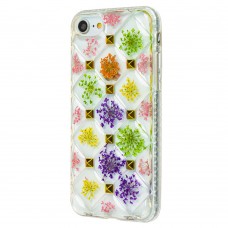 3D чехол для iPhone 6 / 7 / 8 Flowers укроп