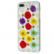 Чехол для iPhon 7 Plus / 8 Plus Flowers 3D "герберы"