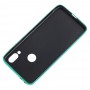 Чехол для Xiaomi Redmi Note 7 Carbon Gradient Hologram зеленый