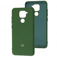 Чехол для Xiaomi Redmi Note 9 My Colors зеленый / dark green