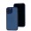 Чехол для iPhone 12 Pro Luxury Metal Lens синий