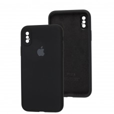 Чехол для iPhone X / Xs Slim Full camera черный