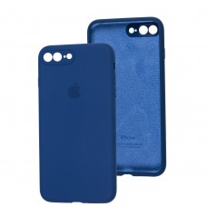Чехол для iPhone 7 Plus / 8 Plus Slim Full camera cobalt blue 