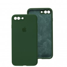 Чохол для iPhone 7 Plus / 8 Plus Slim Full camera forest green