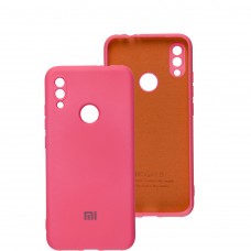 Чехол для Xiaomi Redmi Note 7 Silicone Separate camera pink