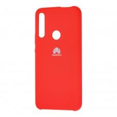 Чехол для Huawei P Smart Z Silky Soft Touch "красный" 