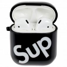 Чохол для AirPods Young Style "supreme black"