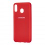 Чехол для Samsung Galaxy M20 (M205) Silicone cover красный