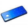 Чехол для Samsung Galaxy A20 / A30 color конфети голубой