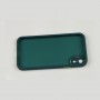 Чехол для iPhone Xr Luxury Metal Lens зеленый