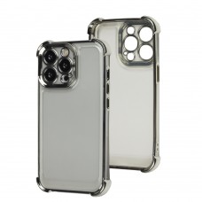 Чехол для iPhone 13 Pro Armored color silver