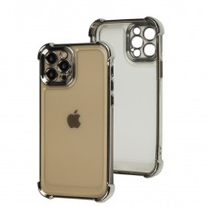 Чехол для iPhone 12 Pro Armored color silver