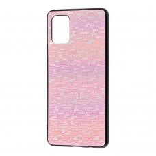 Чохол для Samsung Galaxy A71 (A715) Gradient рожевий