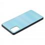 Чехол для Samsung Galaxy A71 (A715) Gradient голубой
