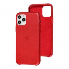 Чехол для iPhone 11 Pro Leather case (Leather) красный