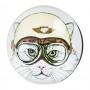 Попсокет для смартфона glass Кошка в очках Y536