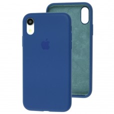 Чехол для iPhone Xr Slim Full blue cobalt