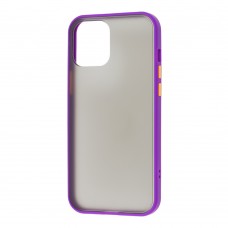 Чохол для iPhone 12 mini LikGus Maxshield фіолетовий