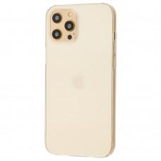 Чохол для iPhone 12 Pro Max Silicone Clear прозорий