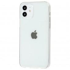 Чехол для iPhone 12 mini Silicone Clear прозрачный