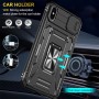 Чохол для iPhone X / Xs Camshield Army Ring чорний