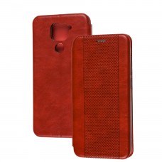 Чехол книжка для Xiaomi Redmi Note 9 Aclass красный